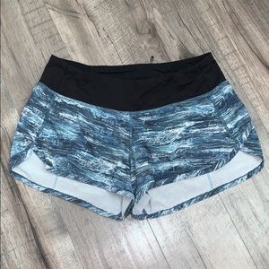 blue lulu shorts